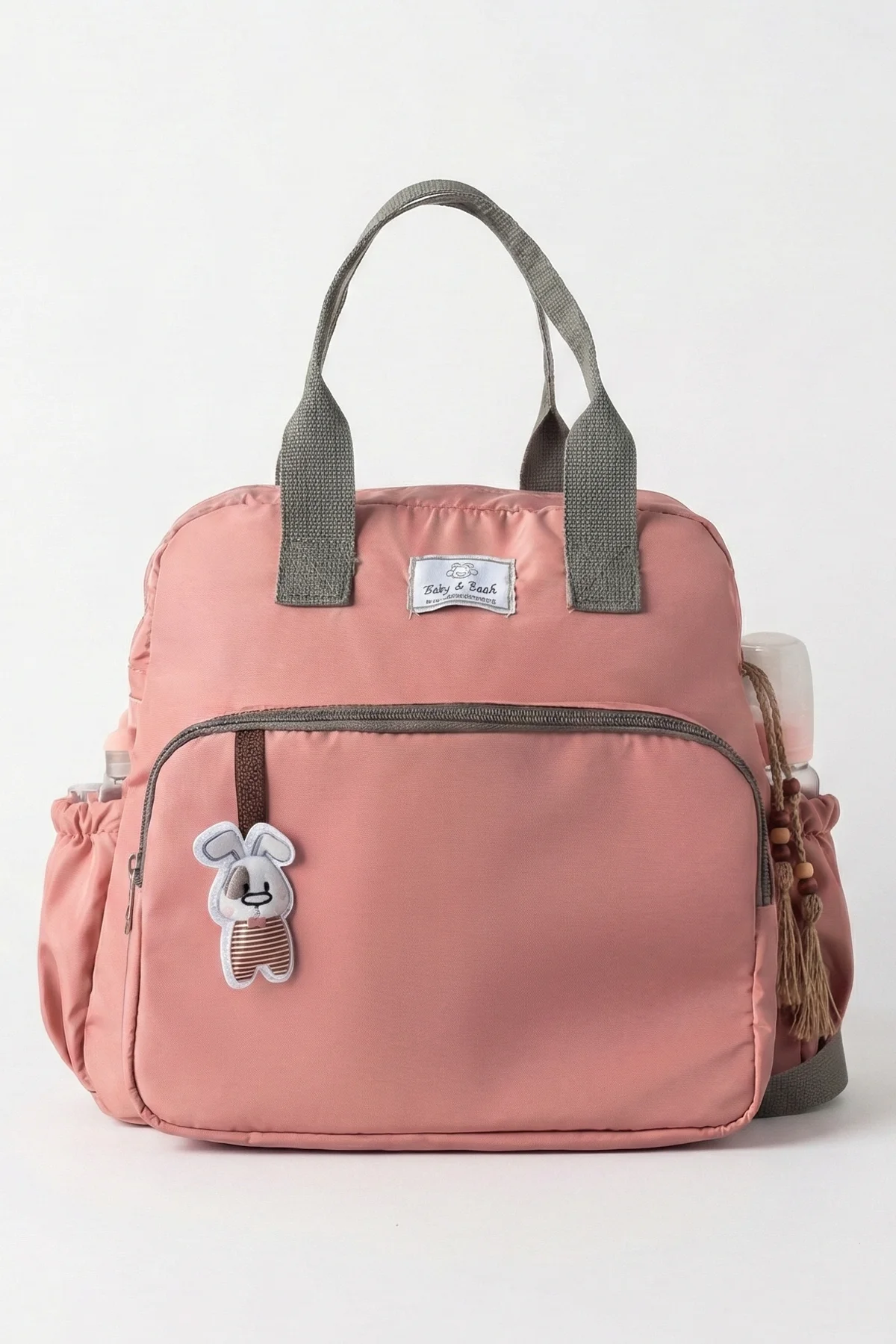 Luna Gül Kurusu Anne Bebek Bakım Çantası